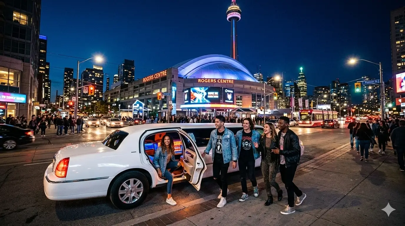 GTA Stretch Limo Service Toronto for 8 Travelers