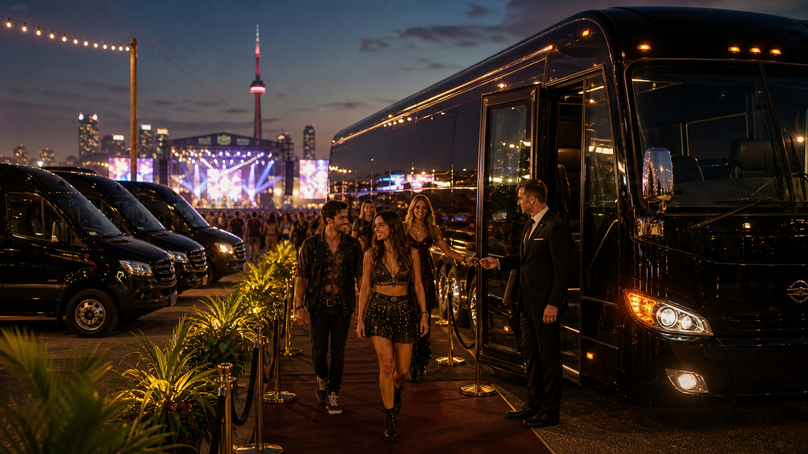 Grgroup airport transportation Torontom | Party Bus vs SUV vs Stretch Limo Comparison