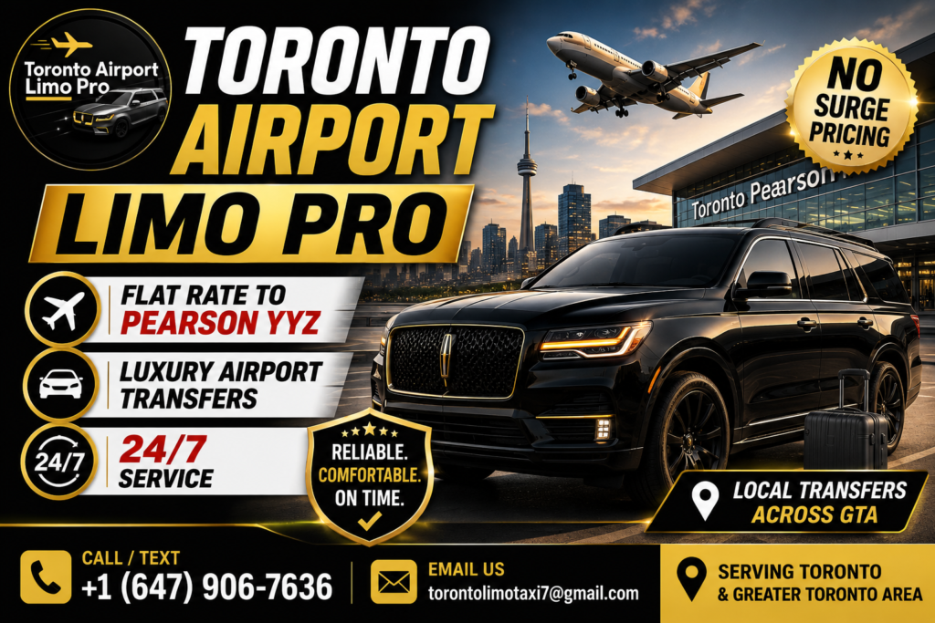 Mississauga Flat‑Rate Airport Limo