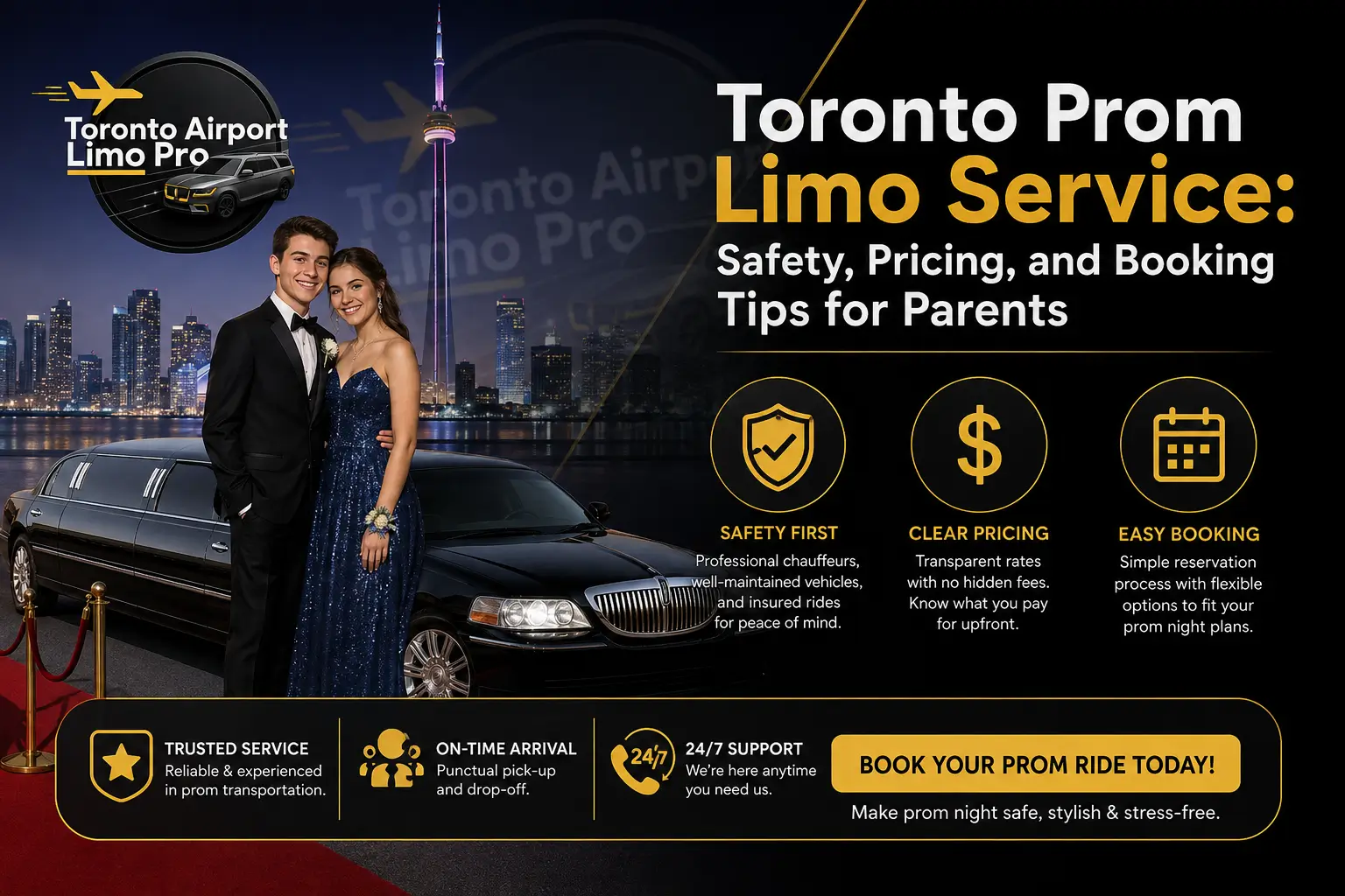 Toronto Prom Limo Service: Safety, Pricing, and Booking Tips for Parents