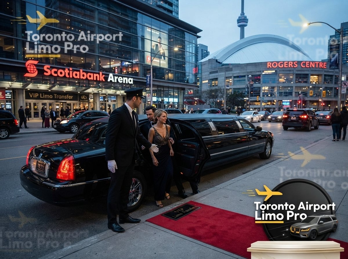 Luxury Limo Transfers for Toronto Sporting Events | Scotiabank Arena & Rogers Centre
